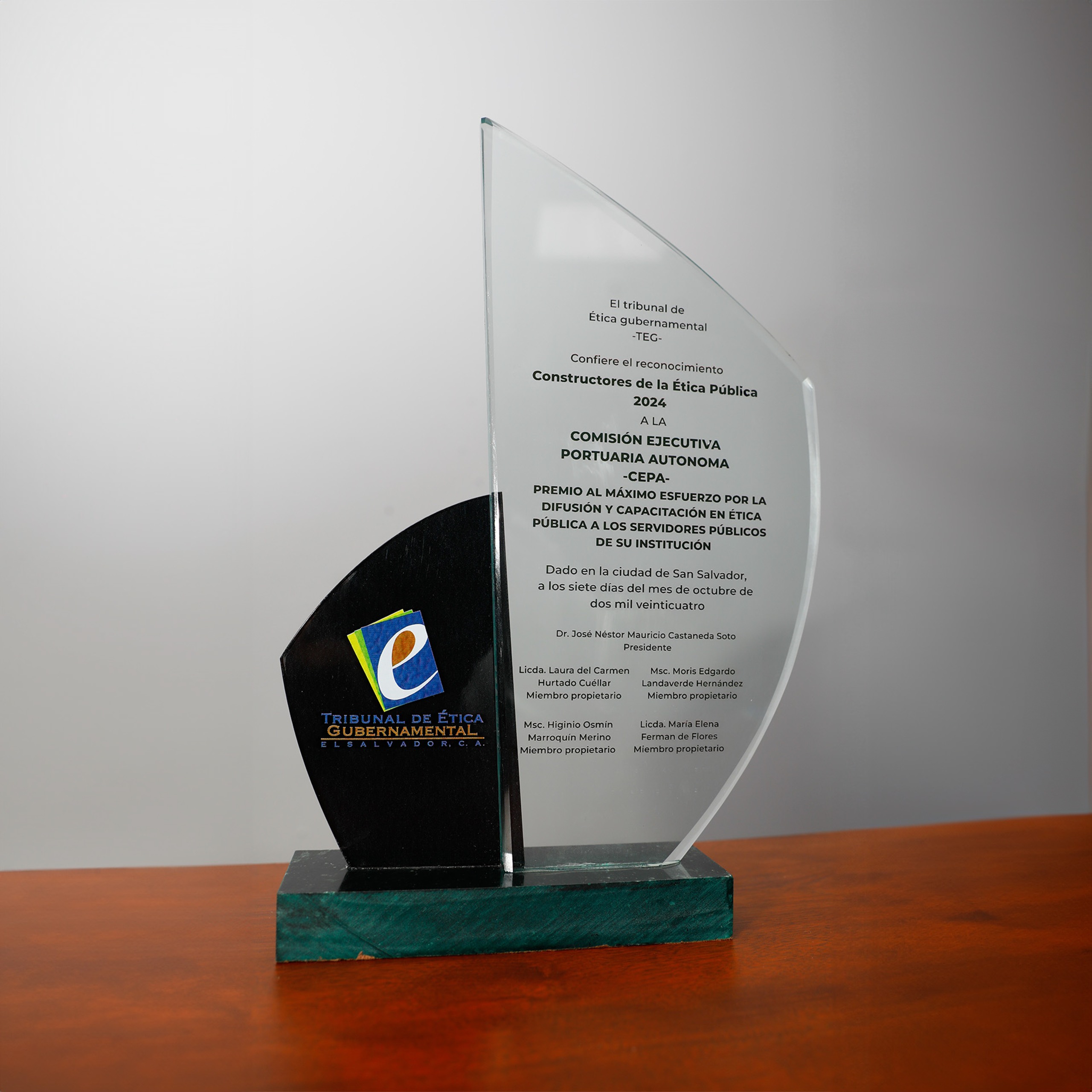Premio ETICA GUBERNAMENTAL a CEPA 2024