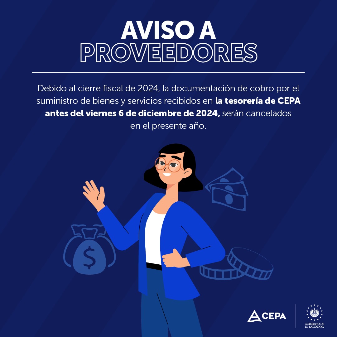 AVISO cierre fiscal 2024 CEPA