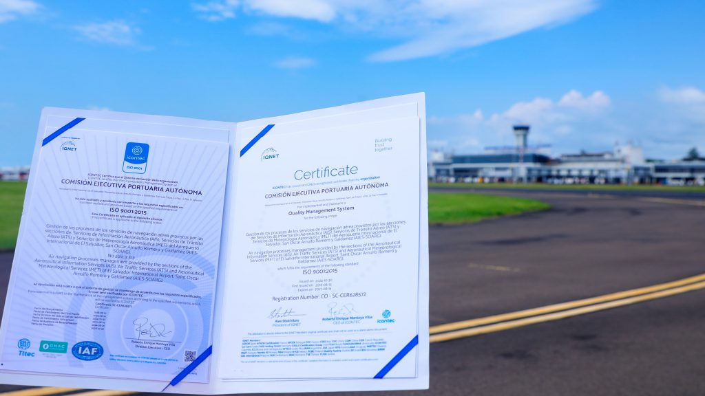 ISO 9001:2015 AIES SOARG EL SALVADOR